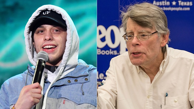 Pete Davidson and Stephen King talking