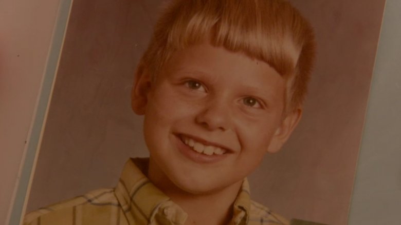 Turtleman smiling as a child