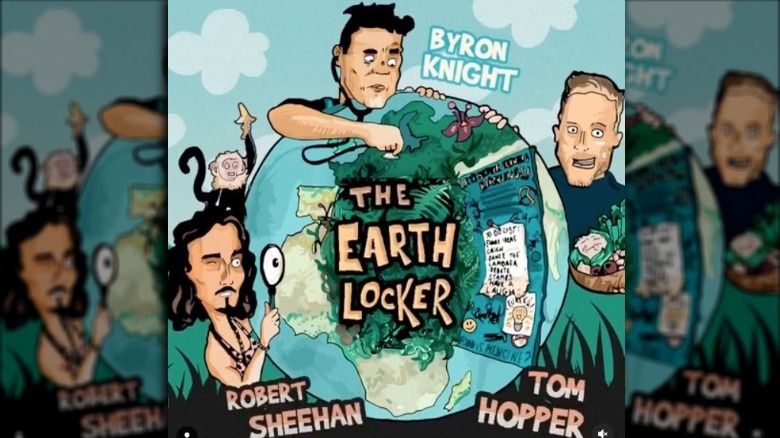 The Earth Locker podcast title poster