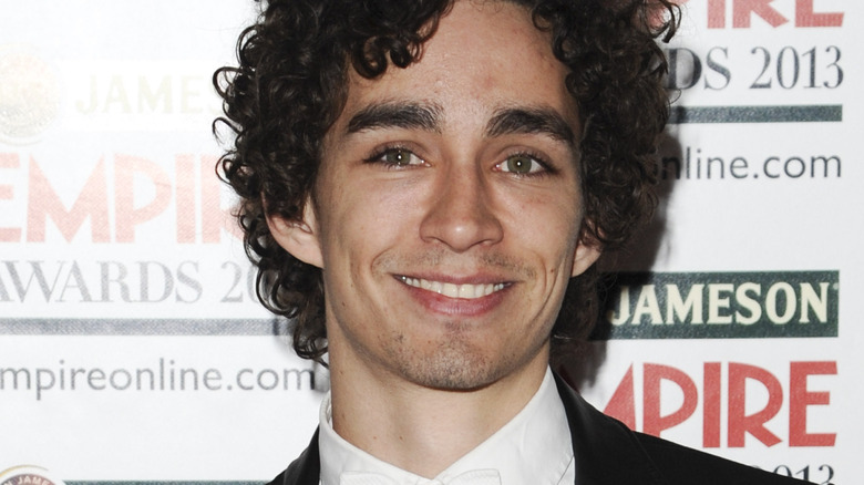 Robert Sheehan in 2013 curly hair