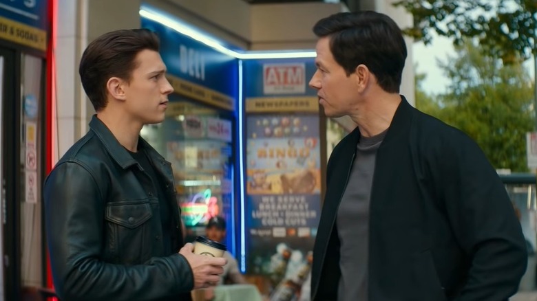 Tom Holland and Mark Wahlberg scoping out for clues Uncharted