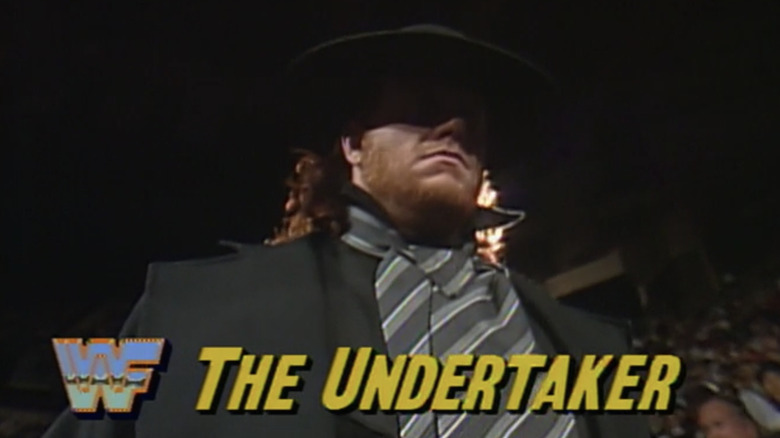 Calaway makes his WWF debut as the Undertaker at Survivor Series 1990