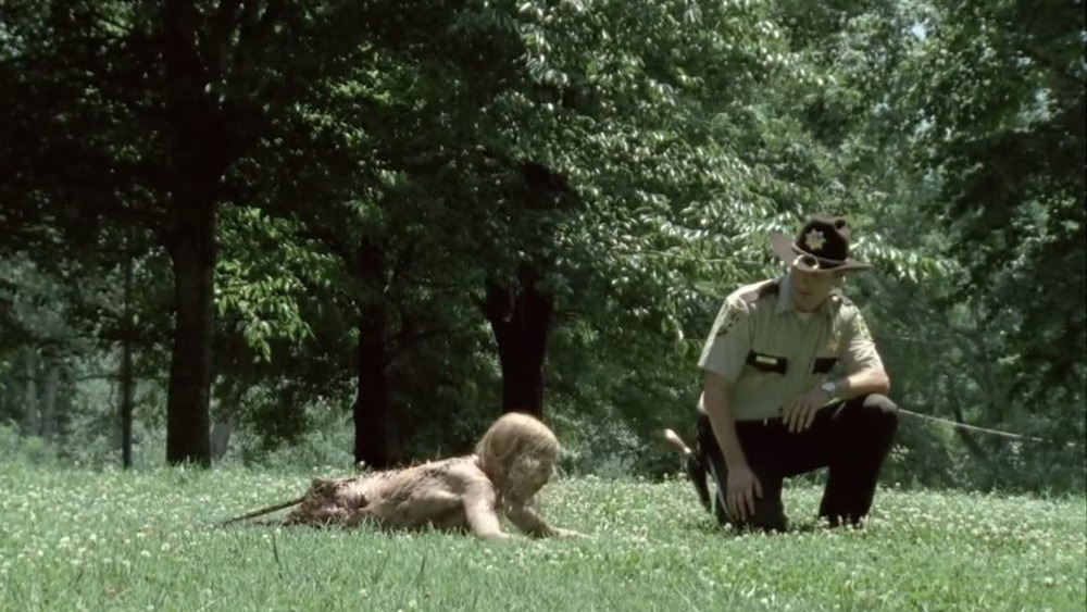 Rick with decomposing walker