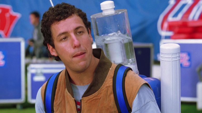 Adam Sandler with his water gear