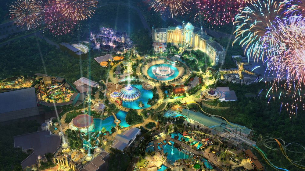 Universal Epic Universe theme park concept art