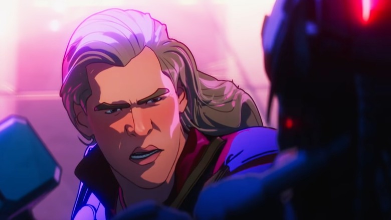 Animated Thor frowning