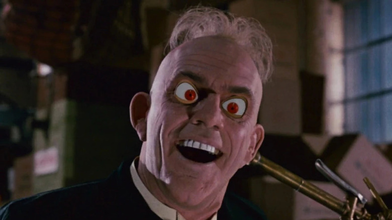 Judge Doom with red eyes