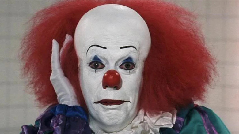 Pennywise smirking