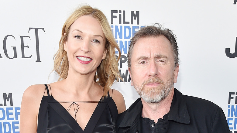 Nikki Butler and Tim Roth