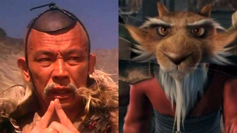 Mako (as seen in Conan), Splinter (as seen in TMNT)