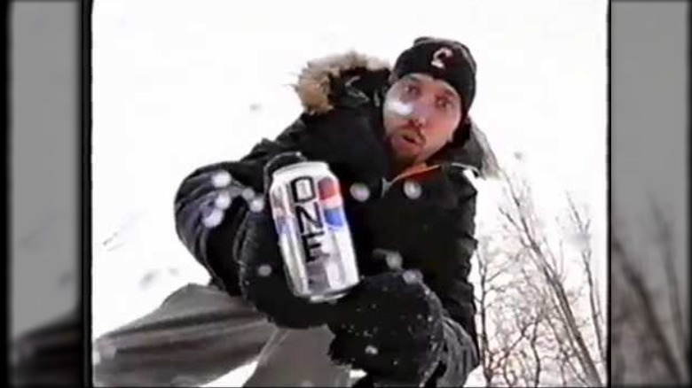 Tom Green snowy Pepsi One commercial