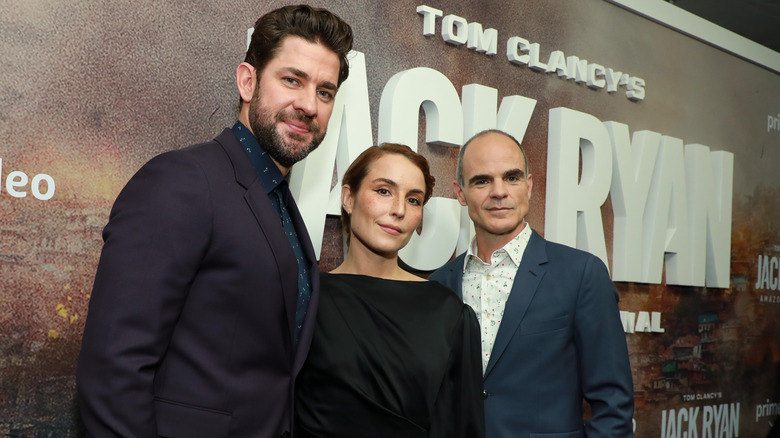 John Krasinski, Noomi Rapace, and Michael Kelly