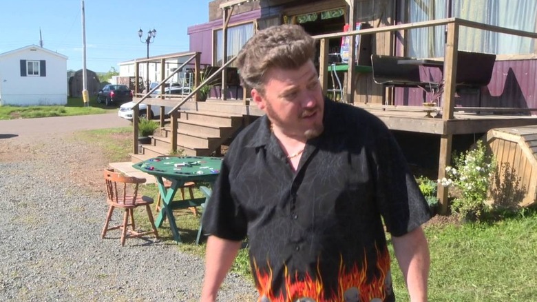 Ricky in trailer park