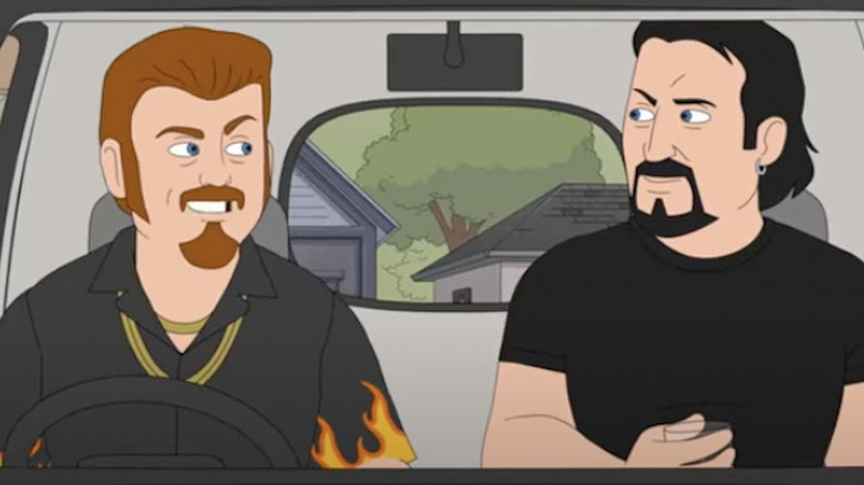 The Trailer Park Boys in the truck