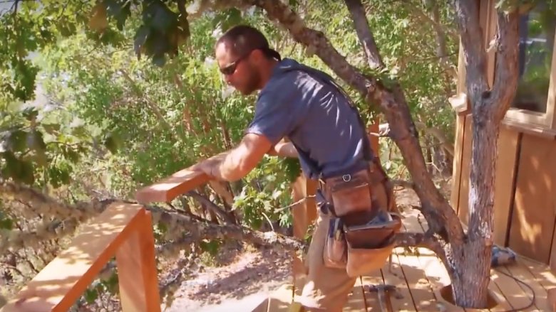 Scene from Treehouse Masters