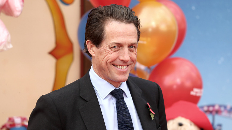 Hugh Grant smiling