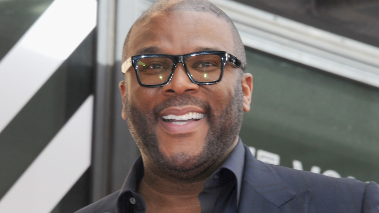 Tyler Perry smiling