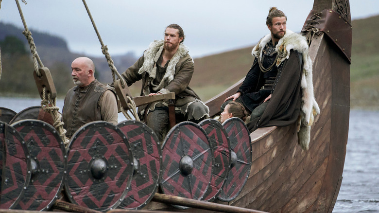 Leif and Harald on boat