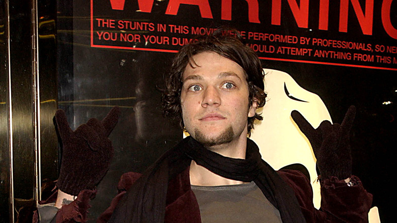 Bam Margera rock horns