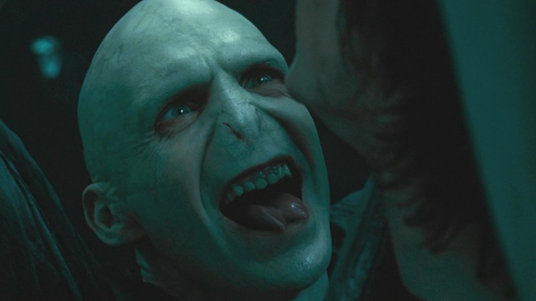 Voldemort had a forked tongue