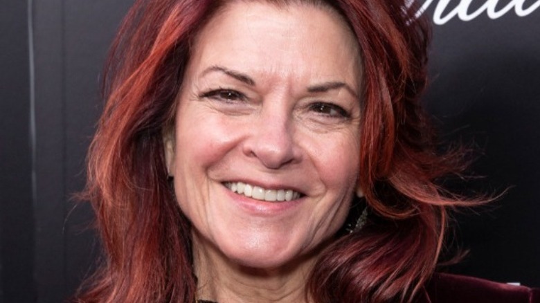 Rosanne Cash smiles