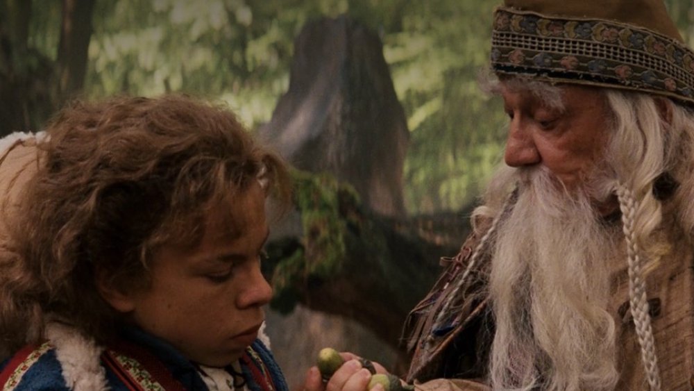 Willow and High Aldwin in Willow, Warwick Davis