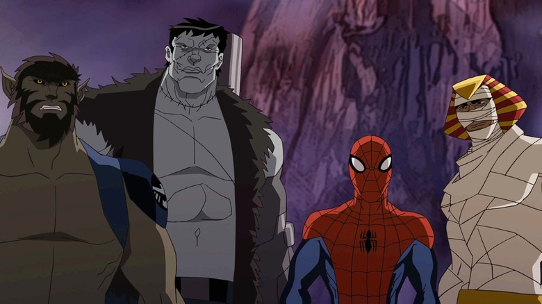 Howling Commandos and Spider-Man.