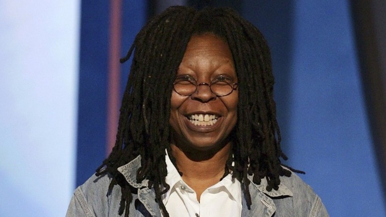 Whoopi Goldberg smiling