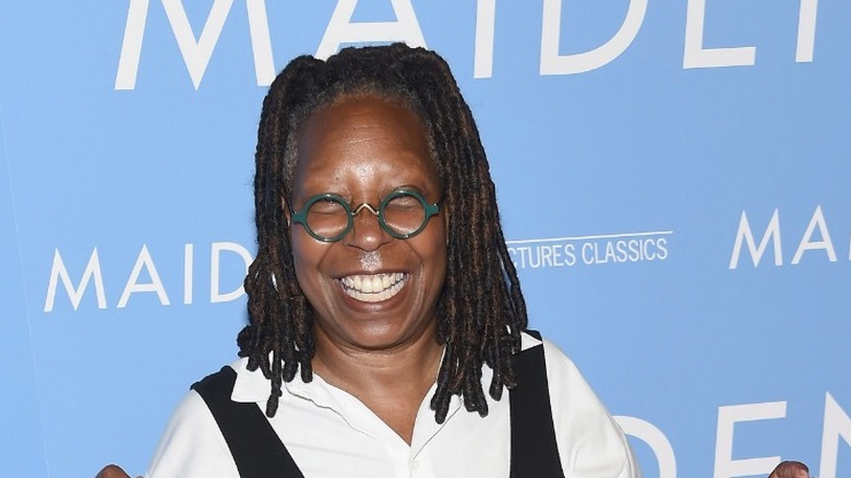 Whoopi Goldberg smiling