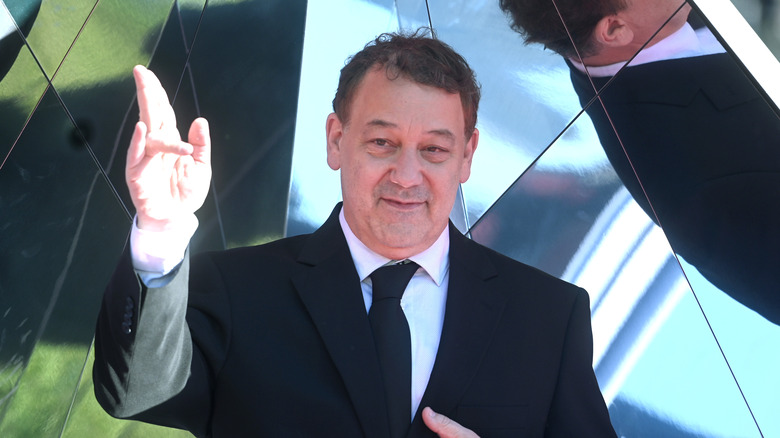 Sam Raimi smiling