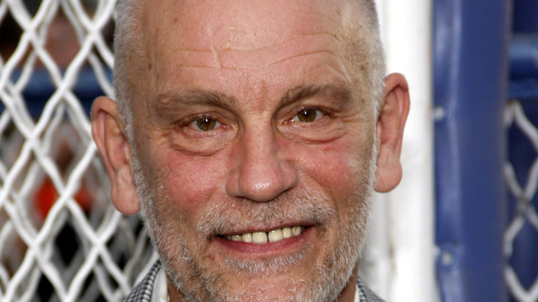 John Malkovich smiling