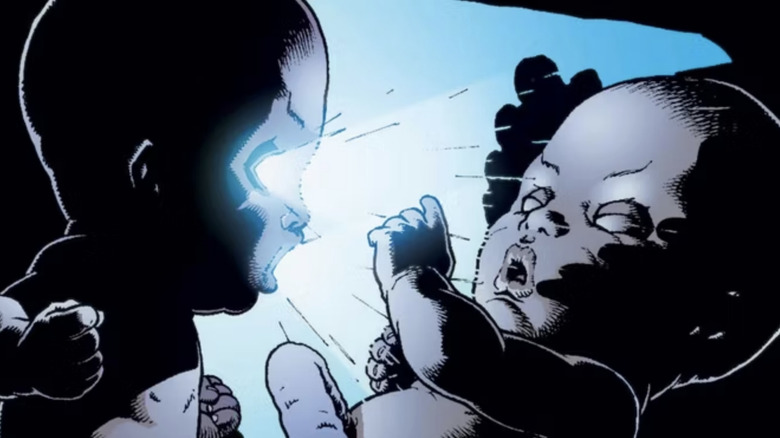 Baby Xavier kills baby Cassandra Nova