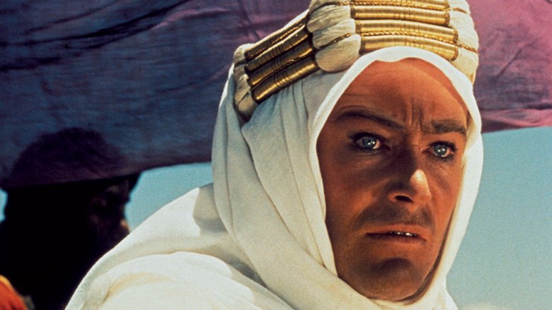 Peter O'Toole in Lawrence of Arabia