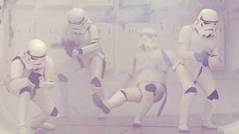 Storm Troopers fall back