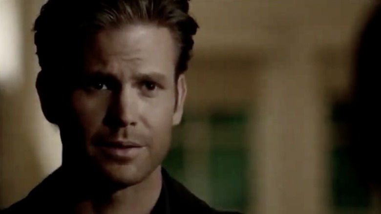 Alaric saying goodbye to Jeremy