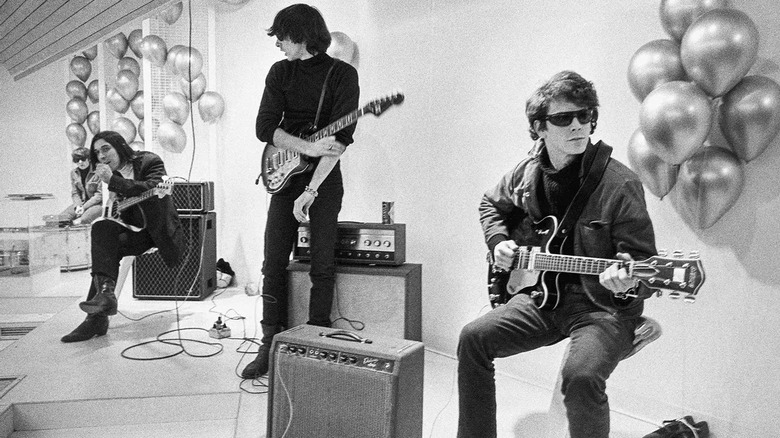 Lou Reed, John Cale, Moe Tucker and Sterling Morrison in Todd Haynes' "The Velvet Underground"