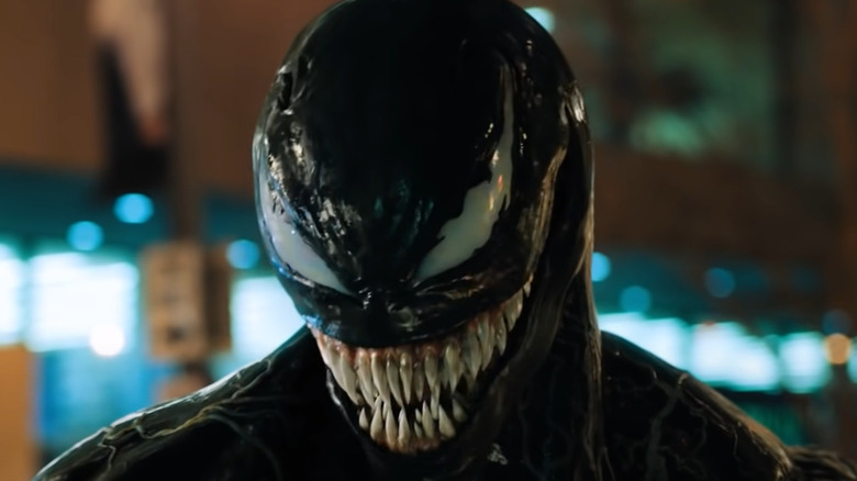 Venom smiling