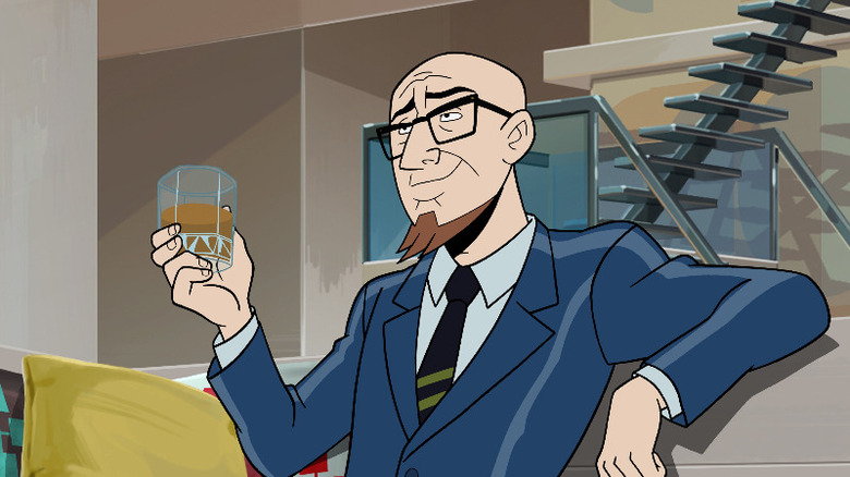 The Venture Bros. Dr. Rusty Venture sips drink