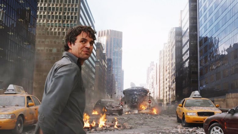 Bruce Banner gets ready to rage