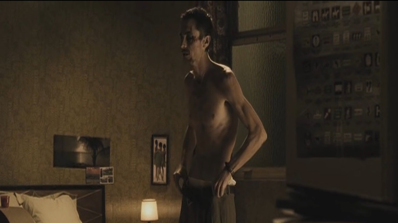 Christian Bale lost 63 pounds for his role in The Machinist