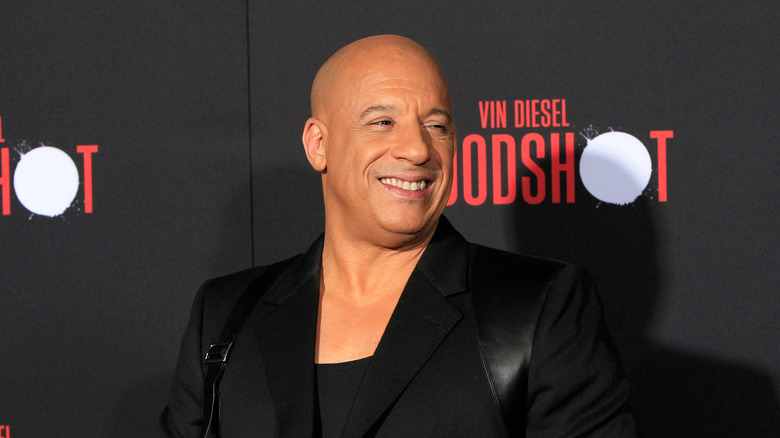 Vin Diesel smiling