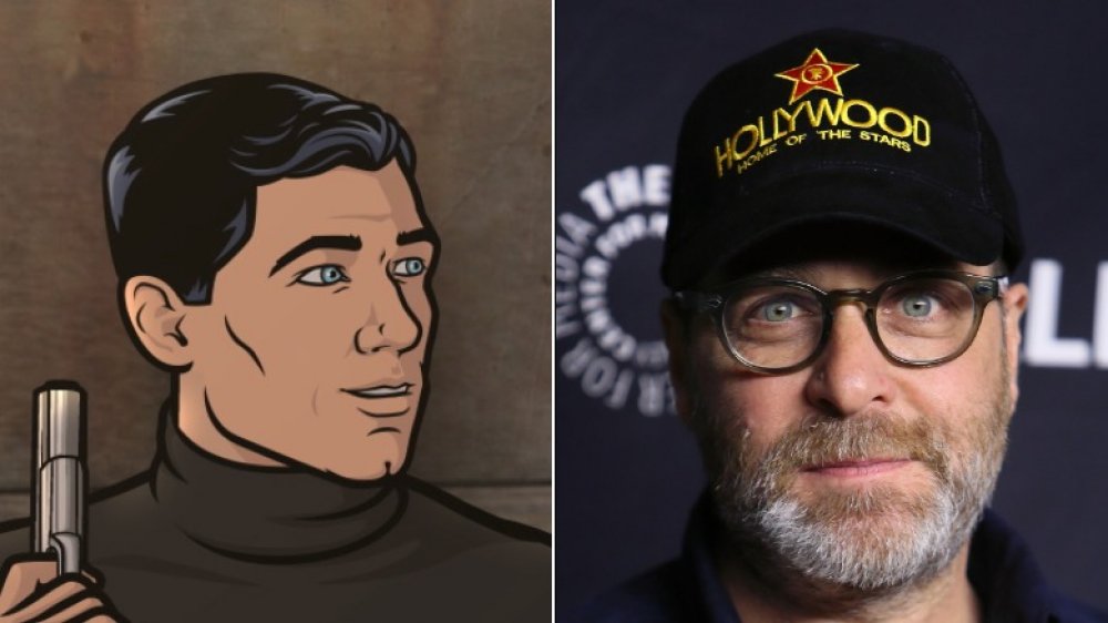 Sterling Archer and H. Jon Benjamin