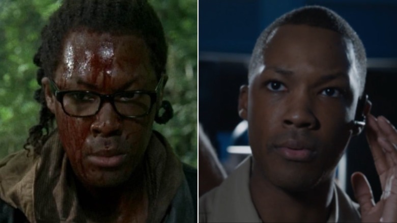 Corey Hawkins in The Walking Dead and Iron Man 3