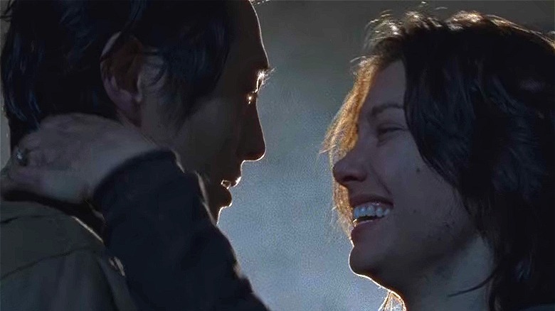 Maggie and Glenn reunite