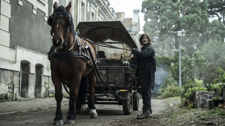 Daryl and a carriage