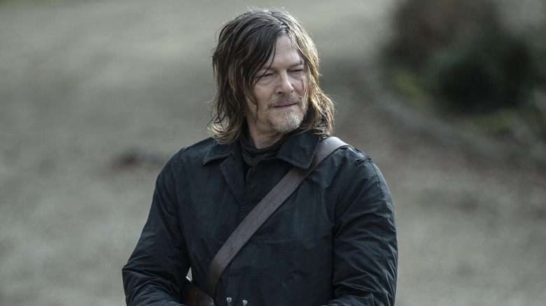 Daryl smirking