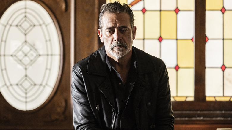 Negan looking remorseful