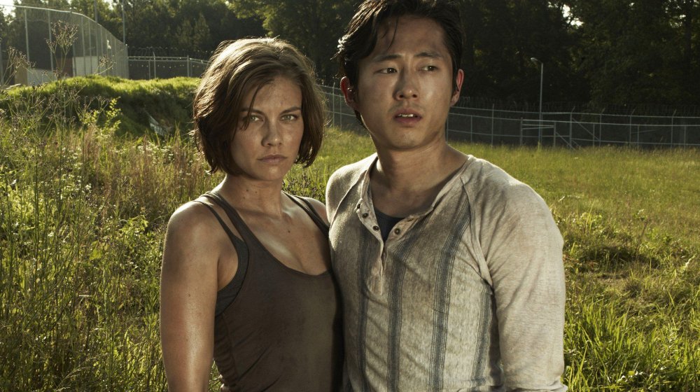Maggie and Gleen Rhee The Walking Dead