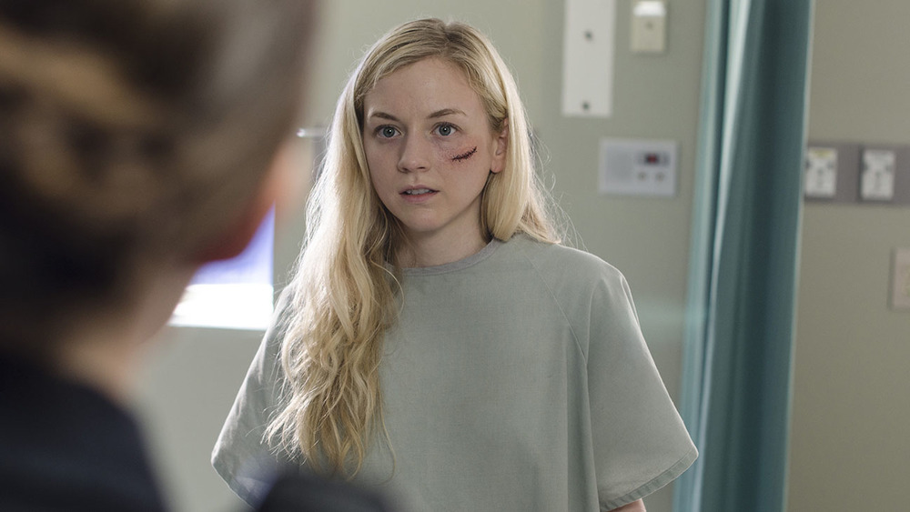 Emily Kinney was a long-running cast member on AMC's The Walking Dead