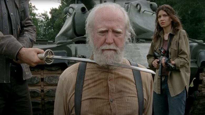 The Governor kills Hershel